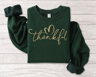 Thankful- Fall Graphic Sweater