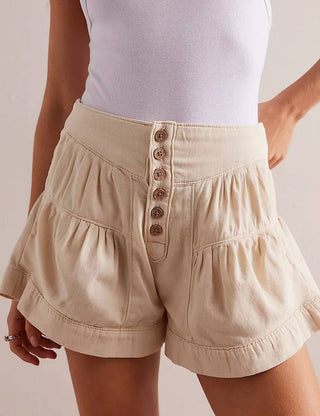 Flowy Light Blue Shorts- Size Large