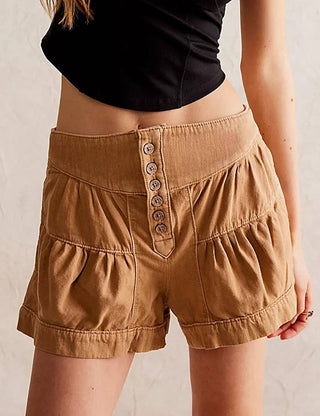 Flowy Light Blue Shorts- Size Large