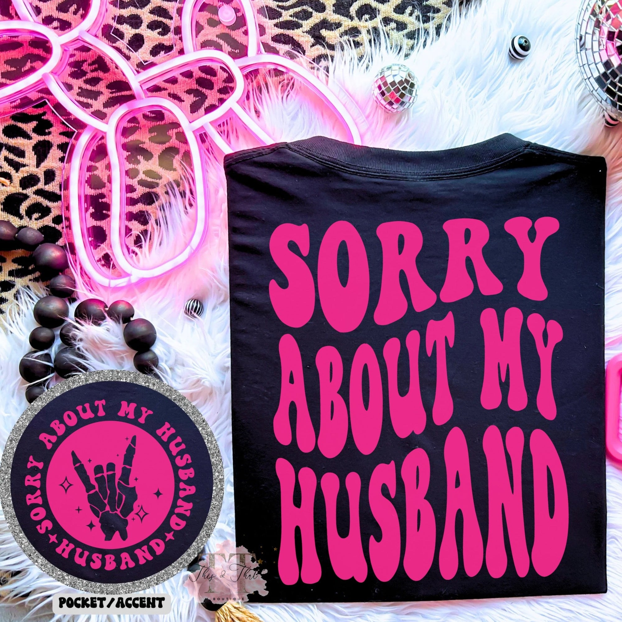 Sorry About My Husband-Black