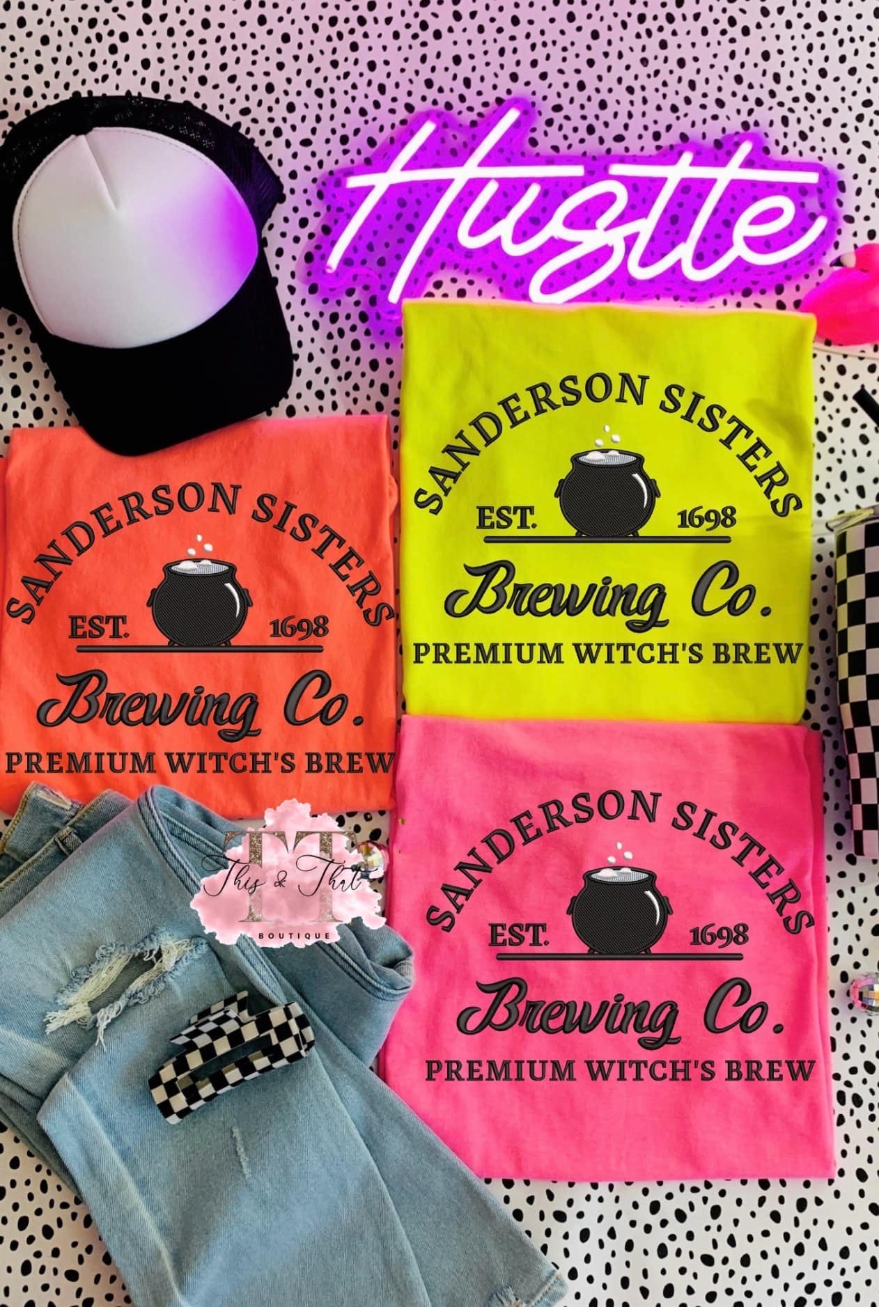 Sanderson Sisters Brewing Co. on Neon Colors