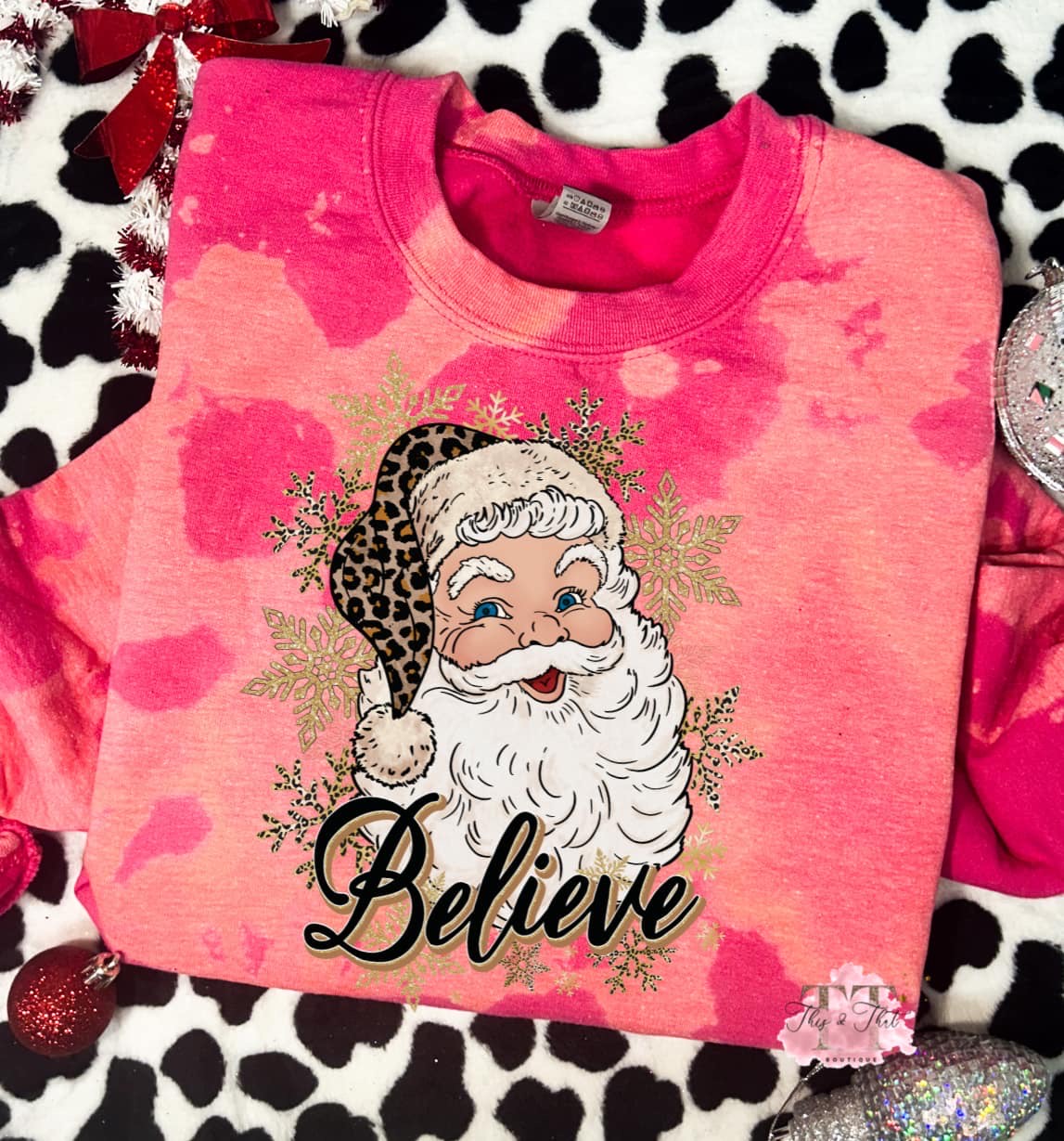 Believe Vintage Santa