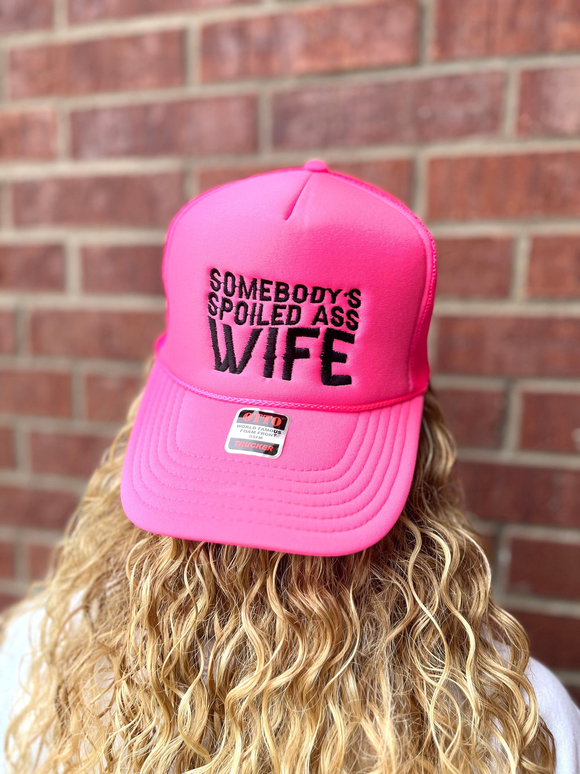 Spoiled Ass Wife Trucker Hat