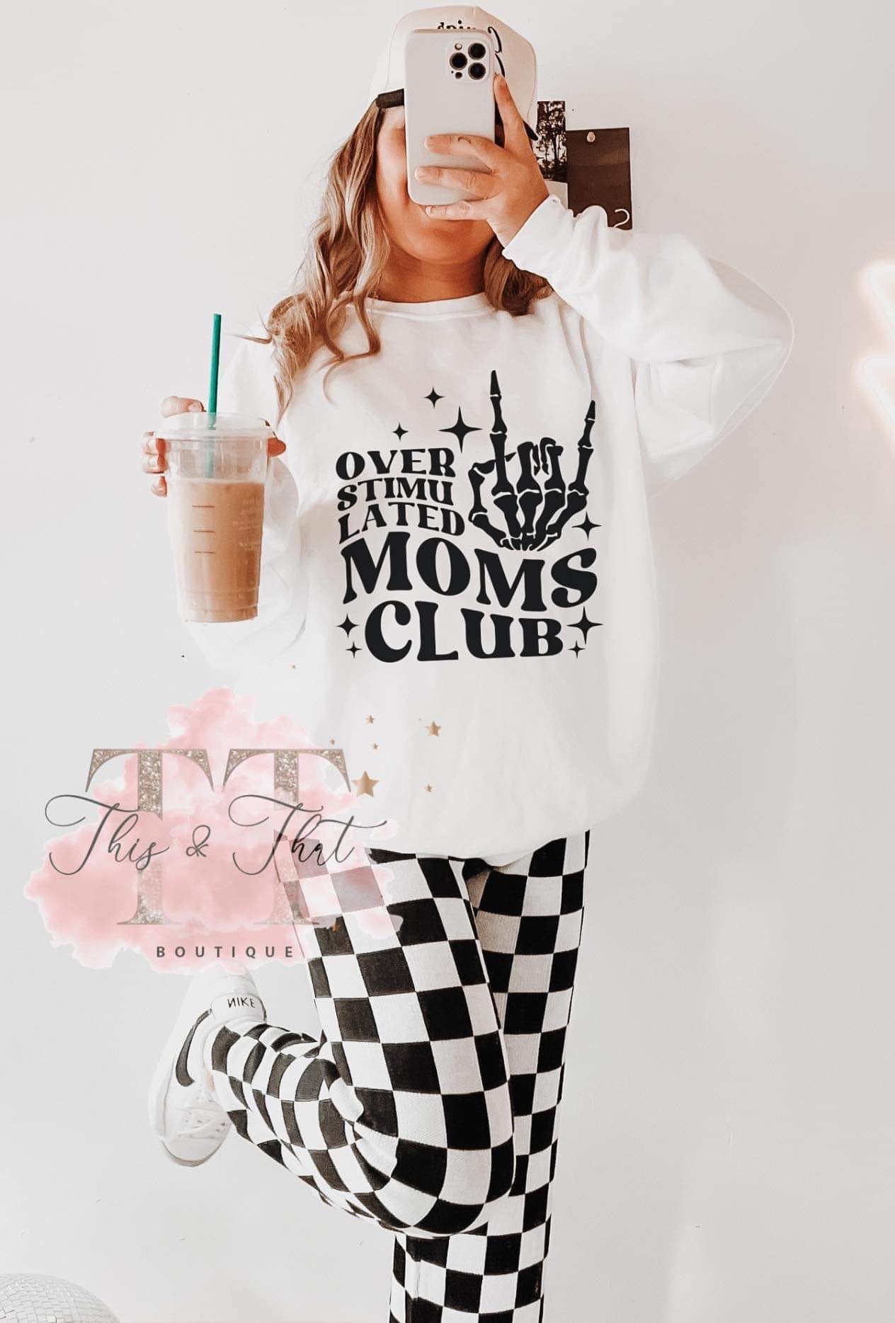 Overstimulated Moms Club Sweatshirt