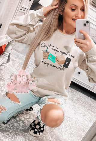 Doing Mom Stuff Sweatshirt