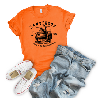 Bed and Breakfast on a Orange Gildan Tee