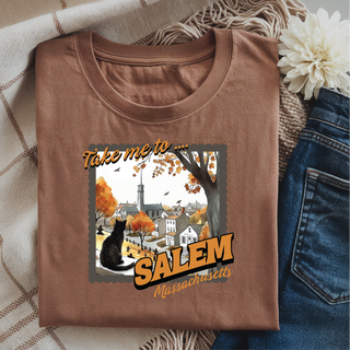 Take Me To Salem- Fall Graphic T-Shirt