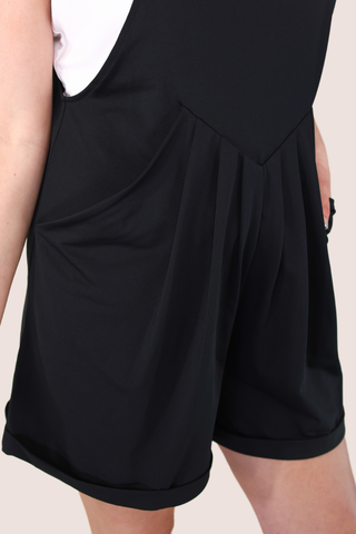Everyday Overall Shorts, After Dark: Black / Small