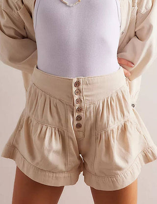 Flowy Light Blue Shorts- Size Large