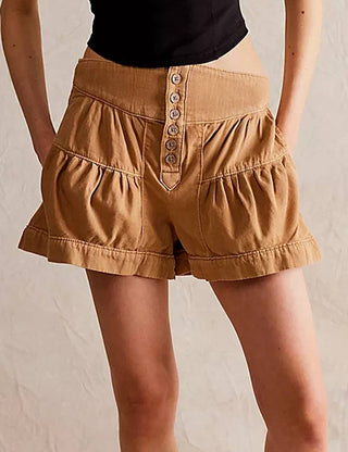 Flowy Light Blue Shorts- Size Large