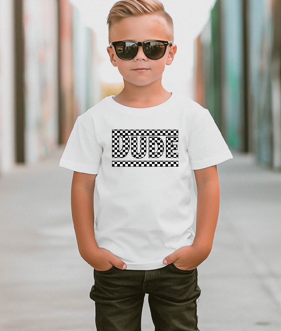 Dude Checkered (Sweatshirts also available)