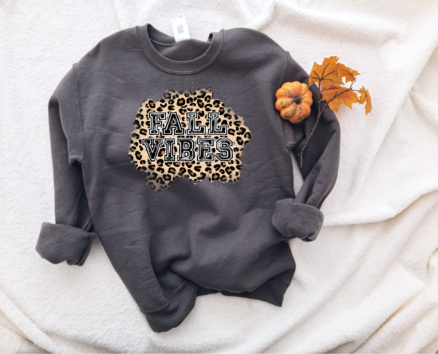 Fall Vibes Leopard - Plain