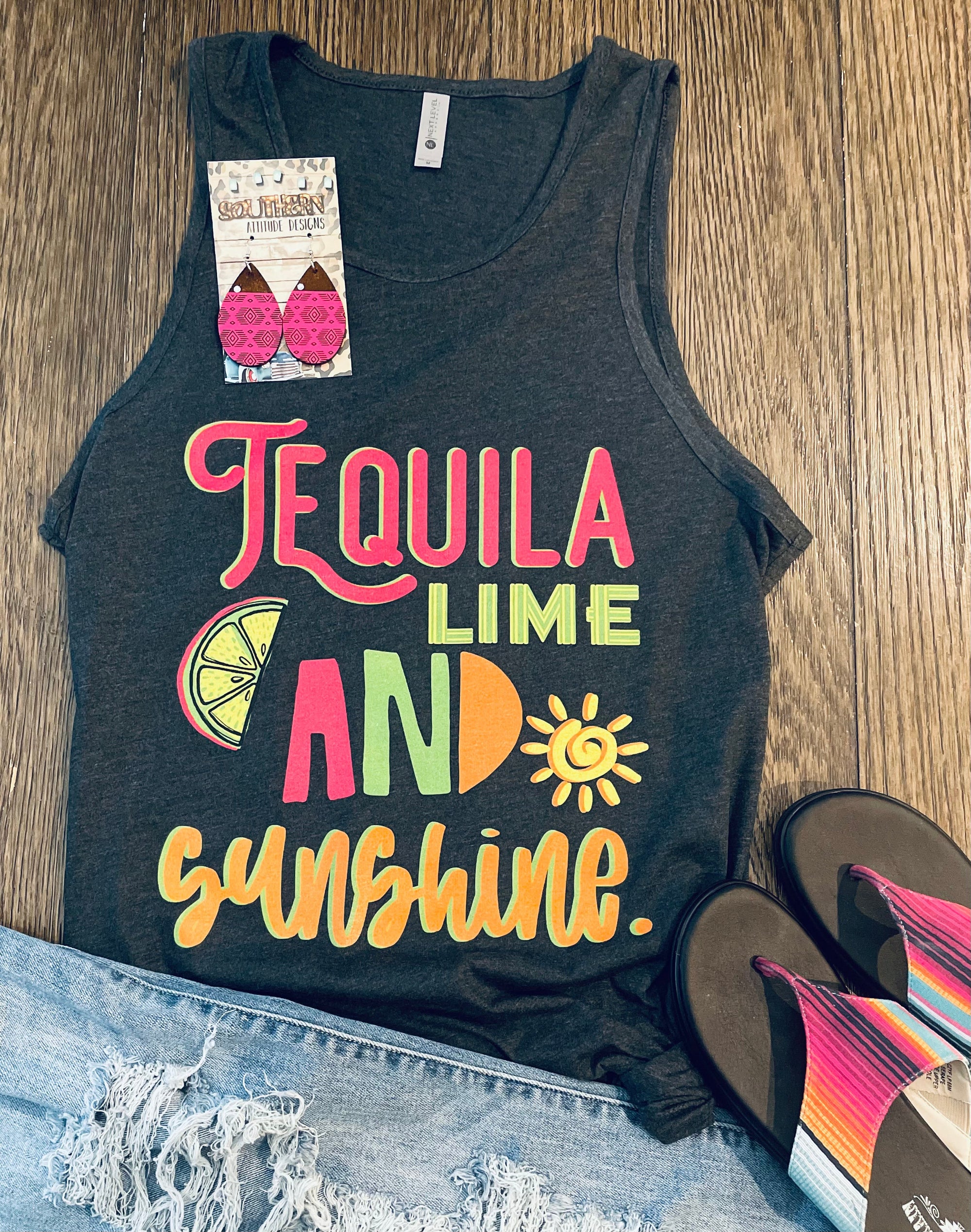 Tequila, Lime & Sunshine- Tank