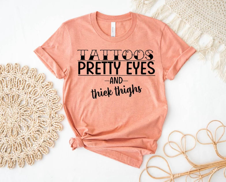 Tattoos and Pretty Eyes