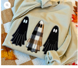 Plaid Fall Ghost
